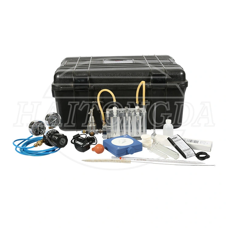 Model QTH Garrett Gas Train Kit for measuring sulfides and carbonates/ oil&gas/drilling