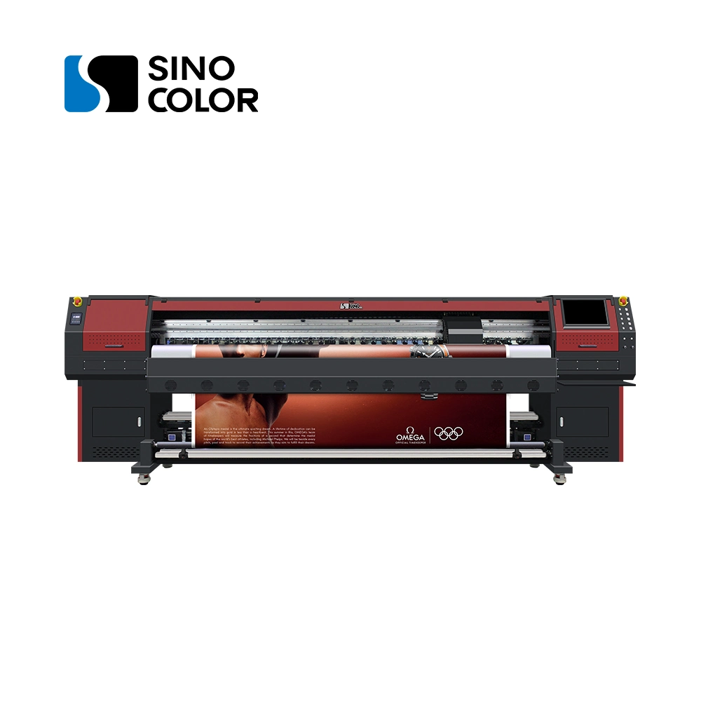 Digital Wide Format Vinyl Canvas Roll to Roll UV Printer Ruv-3204 with Gen5