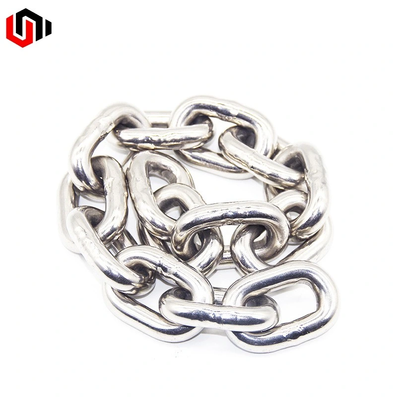 Manufacture Stainless Steel DIN766 Short Welded Link Chain A2/A4