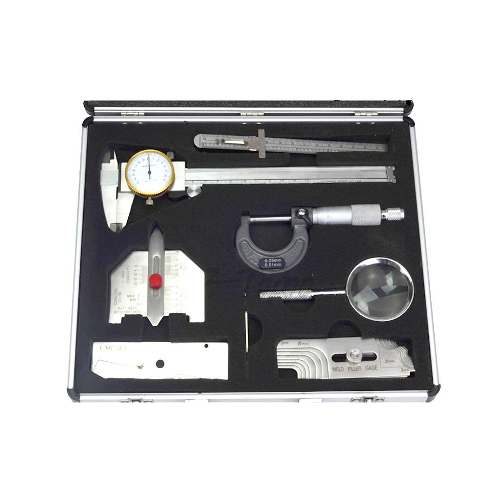 13 PCS Fillet Acetylene Welding Inspection Gauge Set