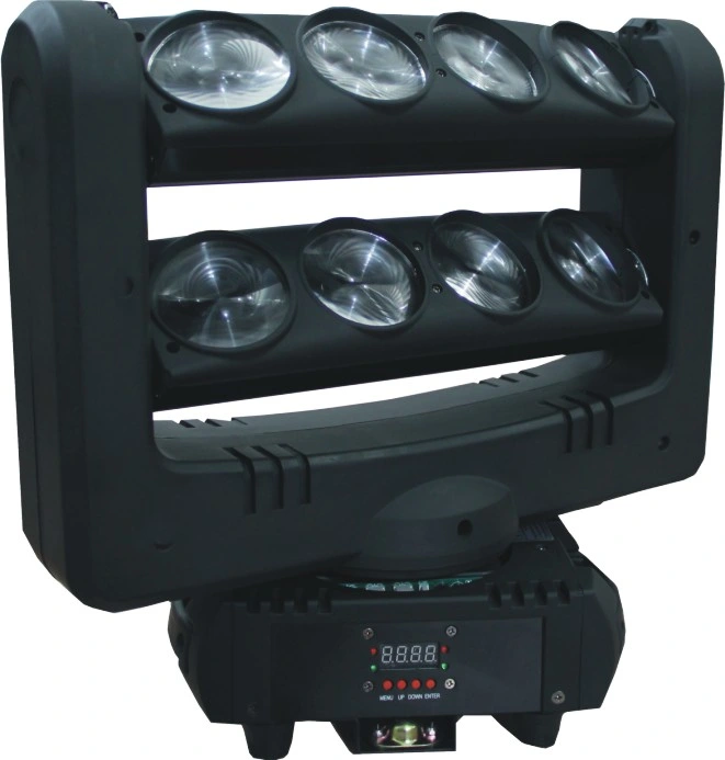 8*10W RGBW 4en1 Cabezal movible LED Luz araña