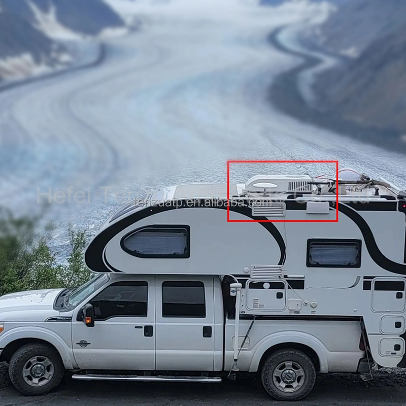 Camion lourd en gros, réfrigérateur de stationnement pour véhicules de camping à faible consommation d'énergie Climatiseur Caravan climatiseur unité de climatisation pièces automatiques