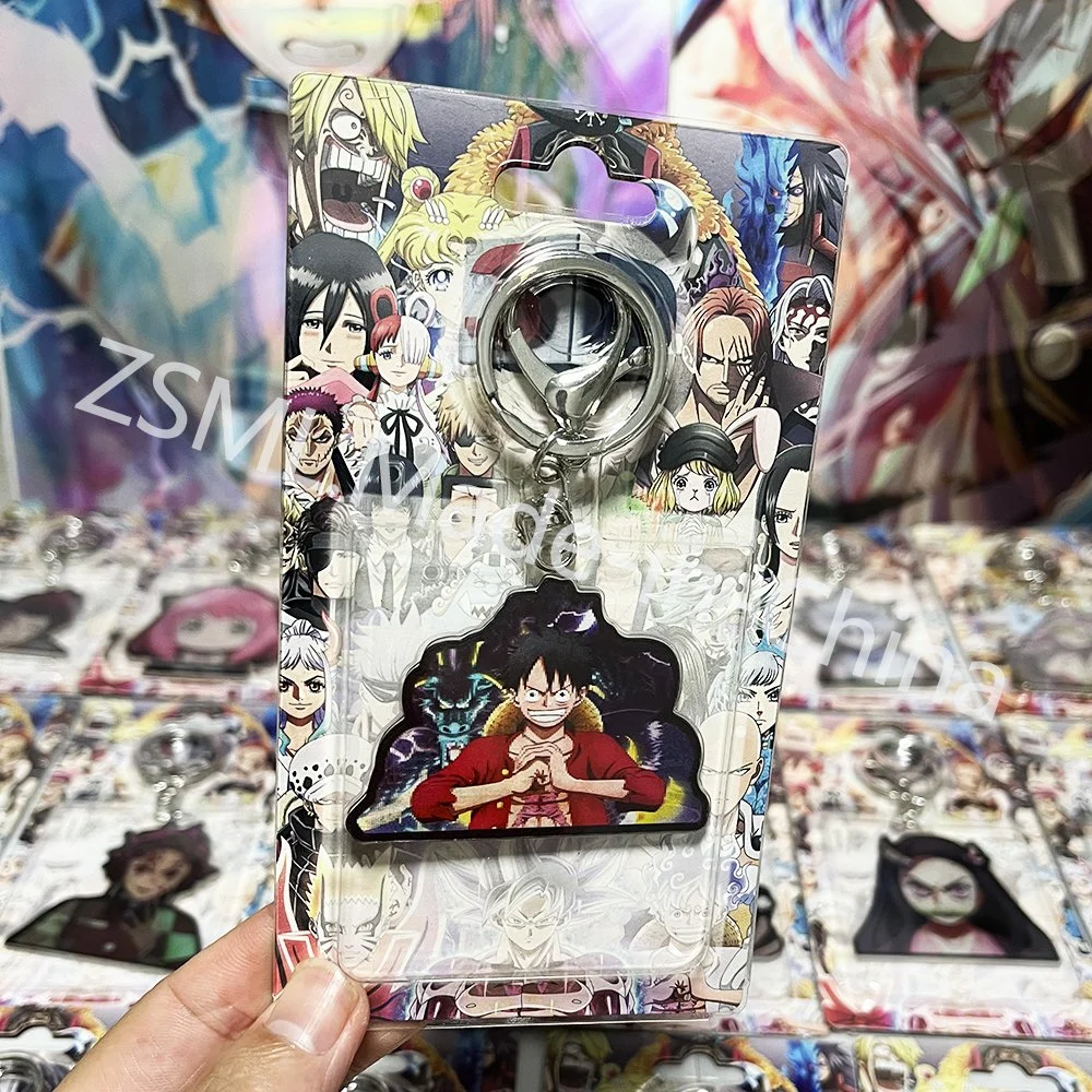 Wholesale/Supplier 3D Anime Keychains Luffy Gear 5 One Piece Decoration Pendants (Pls Contact us for Full Catalogs)