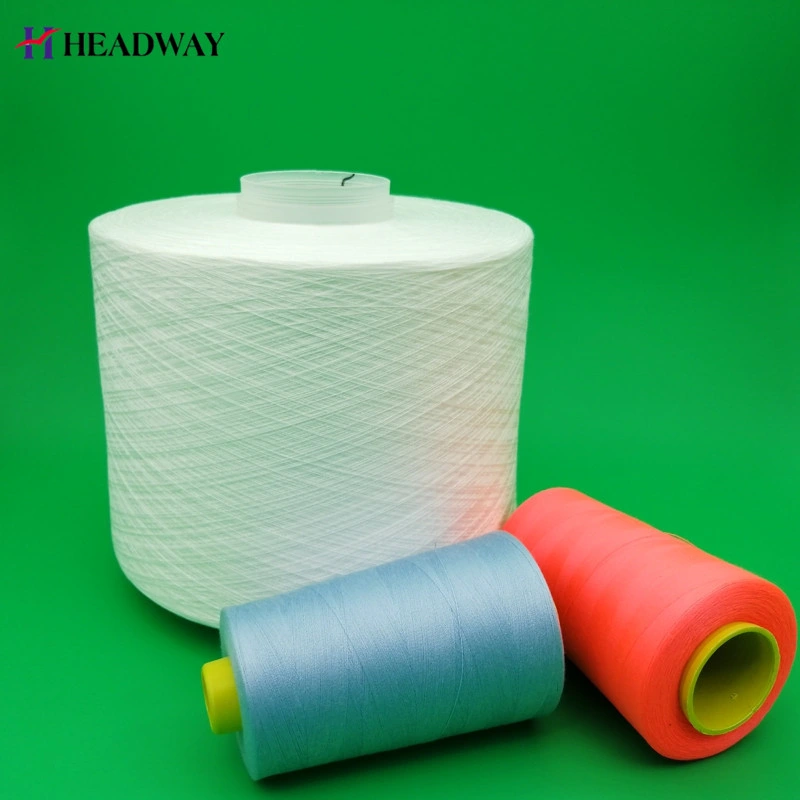 Hot Selling Spun Yarn 32/2 Polyester Yarn Ring Spun with Good Quality 100% Polyester Spun Yarn Virgin