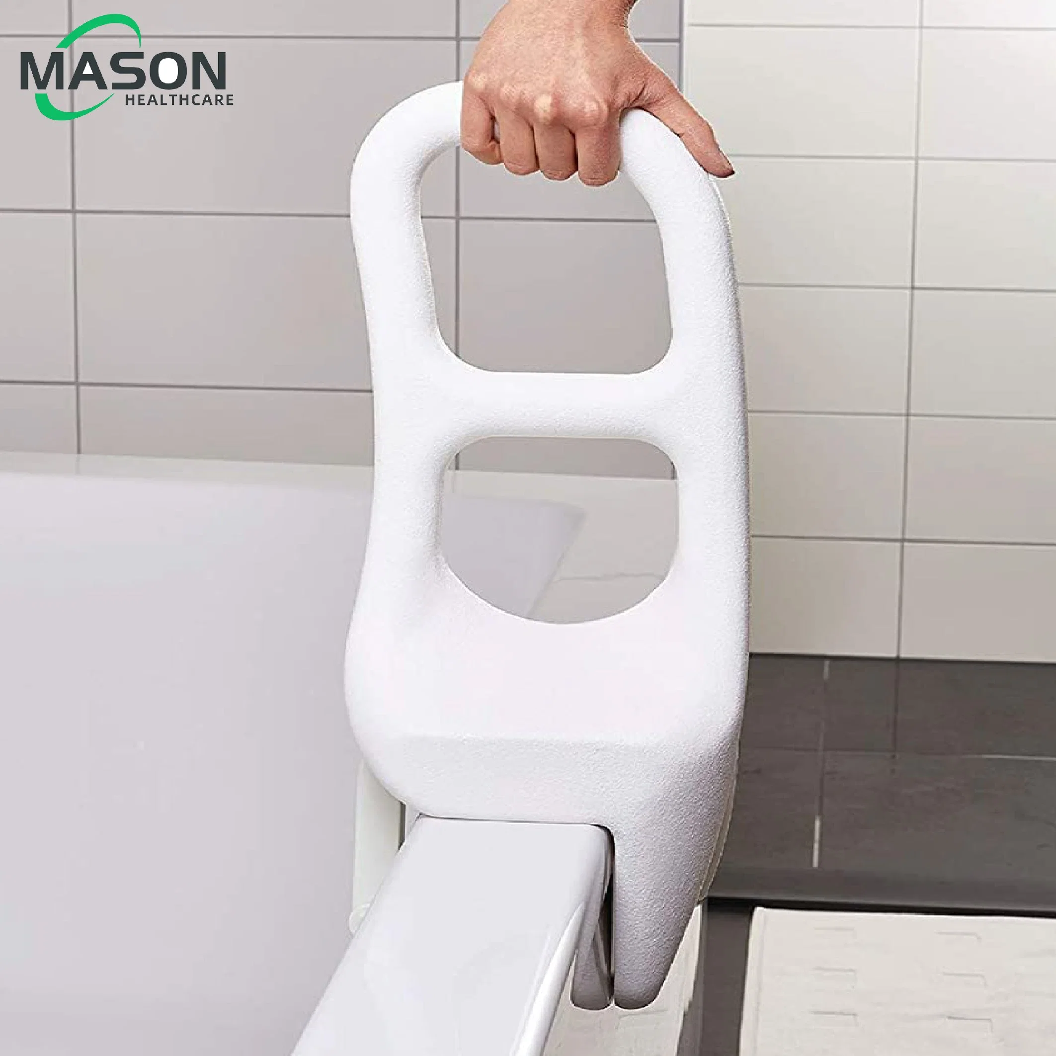 Home Furniture Safety Rail Plastic Bathroom Tub Safety Rail Handle Assist Grab Bar