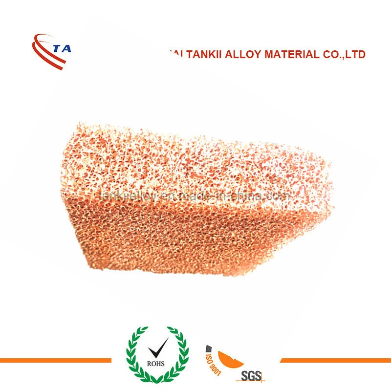 Copper Foam for Battery Cathode Board Material Foam Cu