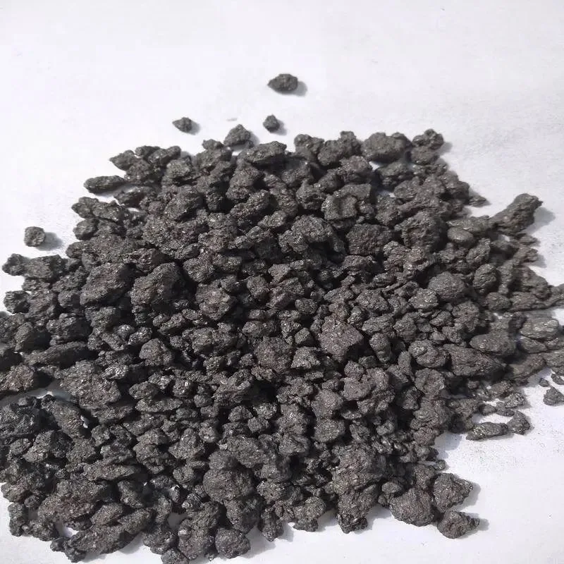 Recarburant à haute teneur en carbone Coke de pétrole calciné (CPC, GPC) Taille 0-10mm