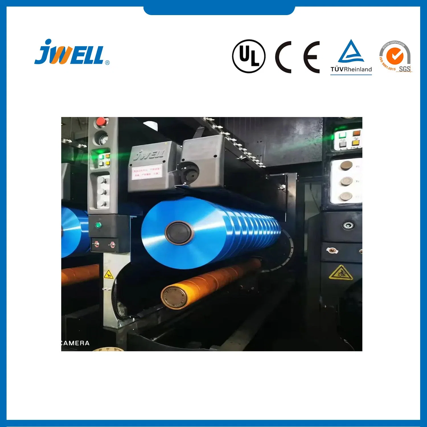 Jwell PP FDY Industrial Yarn Technology and Spinning Glass Fiber Mat Line Production