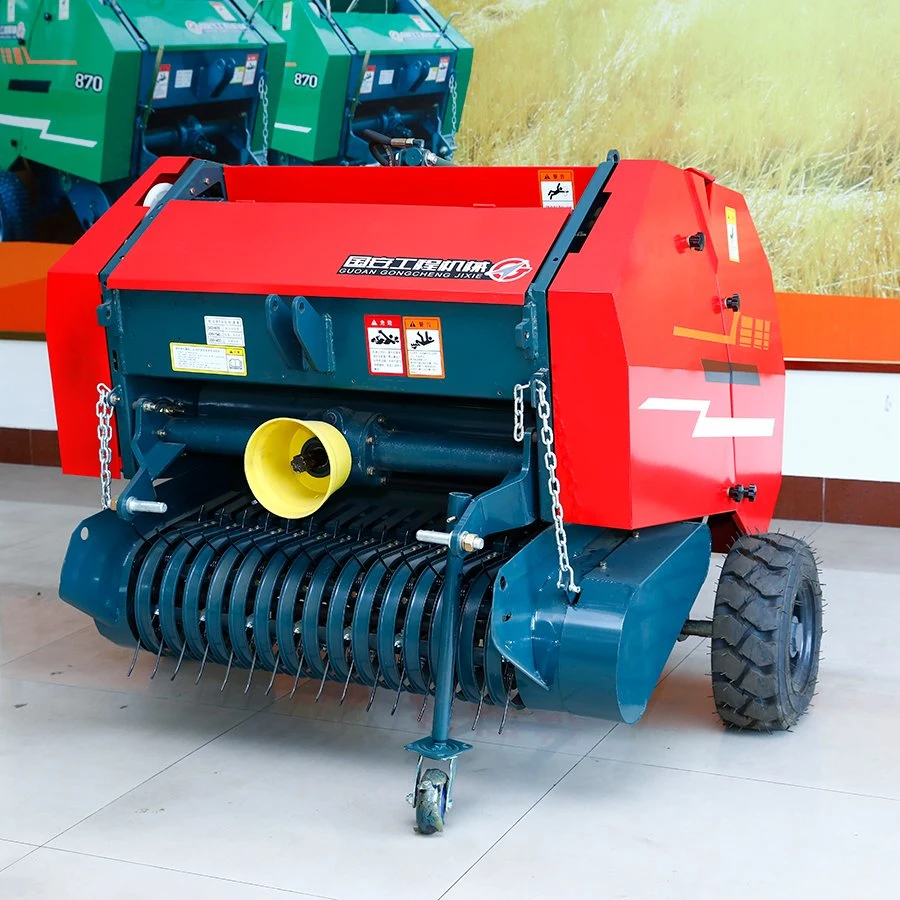 CE Ferme Machines Agricoles Tracteur Puissance Herbe Enrubannage Paille Presse Machine d'Emballage Mini Grande Petite Carré Rond Presse à Balles de Foin