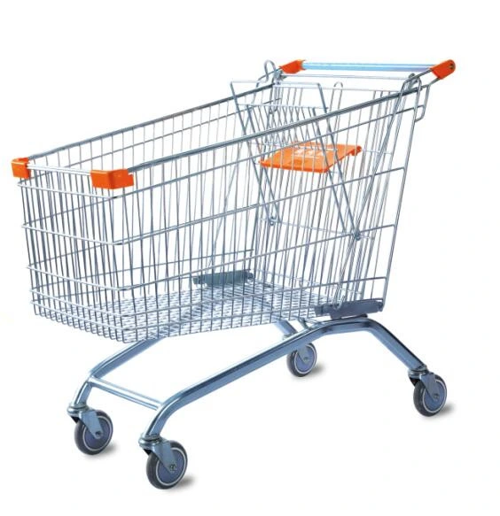 Hot Promotion Cheap Design Foldable Shopping Trolley, Supermarket Shopping Cart