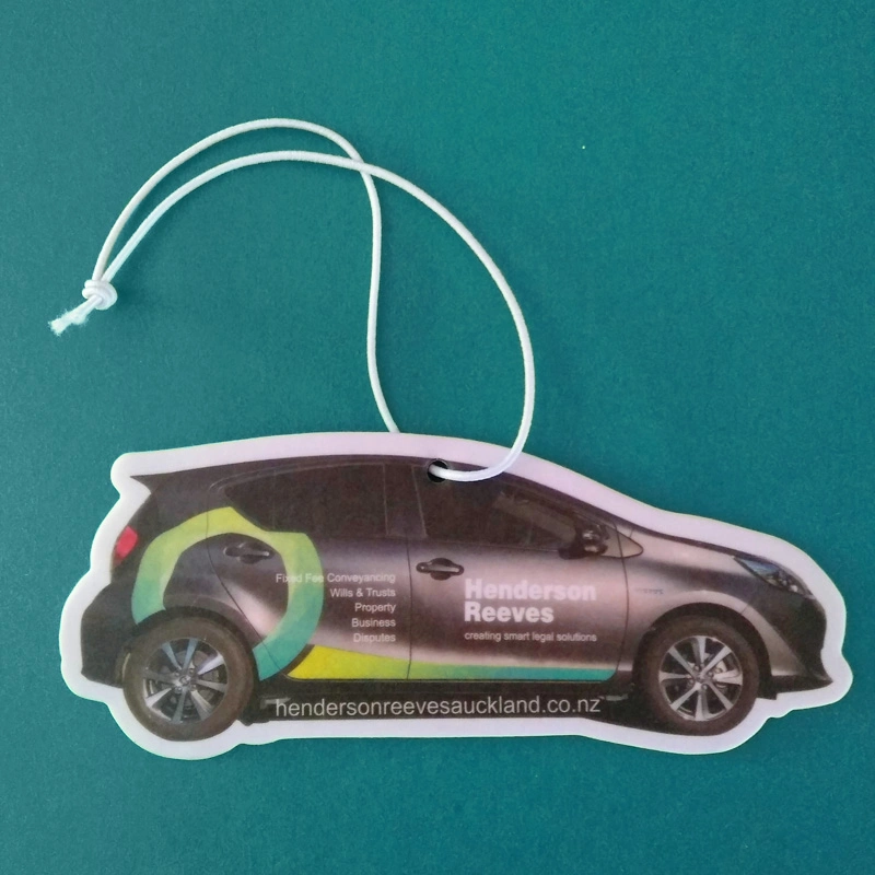 2018 Personalized Design Paper Car Air Freshener for Promotion Gift