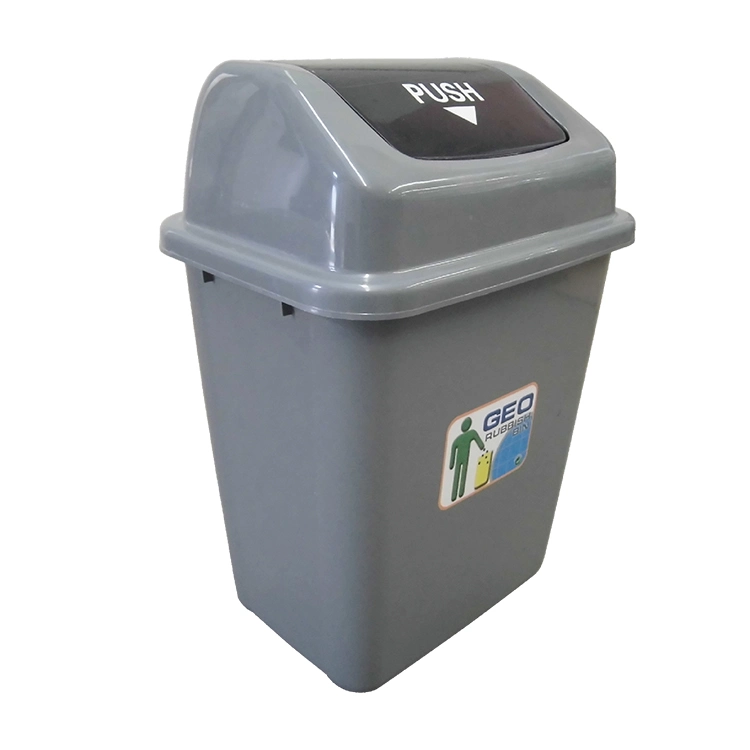 23L / 42L / 58L collecte Quadrate Bin poubelle en plastique