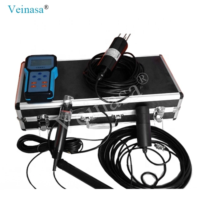 Veinasa-3m Weather Multi-Parameters Environmental Electronic Measuring Instruments Soil Temperature Moisture pH Ec Data Logger