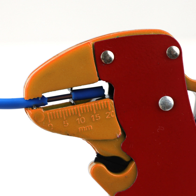 0.25-6.0мм автоматические щипцы для снятия изоляции регулируемый провод кабеля плиты сброса с помощью Качающийся нижний изгиб носа болт для стрижки волос инструменты