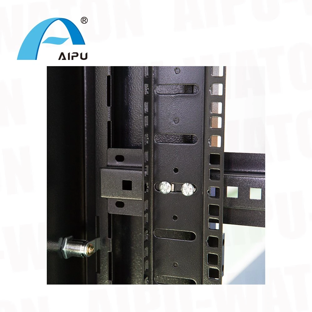 Floor Standing Cold-Rolled Steel Server Rack Cable Management Data Center IP Grade: IP20 Fixed Shelf, Cooling Fan, PDU Are Optional Accessories