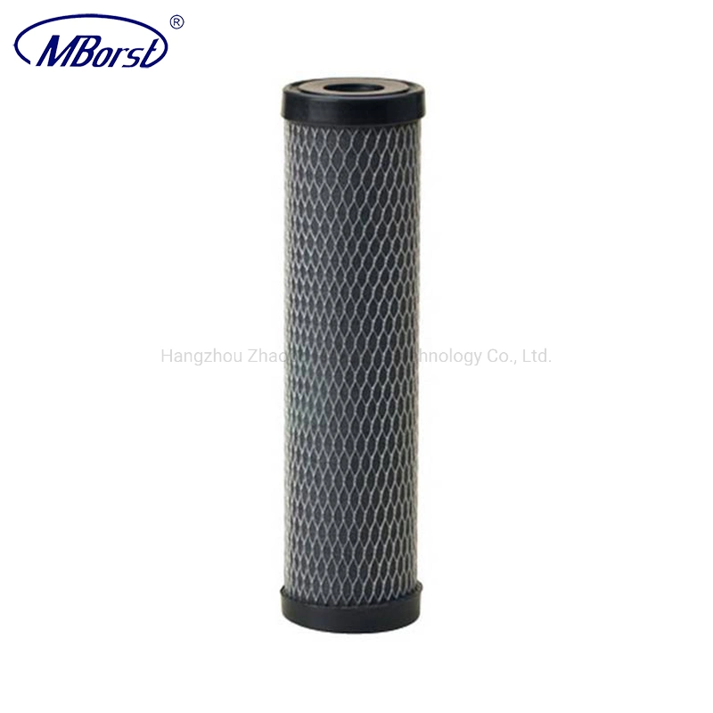 OEM/ODM Manufacturer Hot Sale Activated Carbon Block Filter Cartridge with Coconut Shell 10" 20" 40" for Water Purifier Home Reverse Osmosis Water Filter System