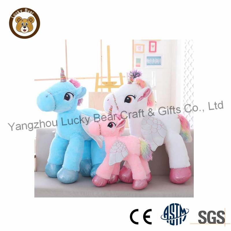 Mayorista Baby Toys relleno Unicornio caballo