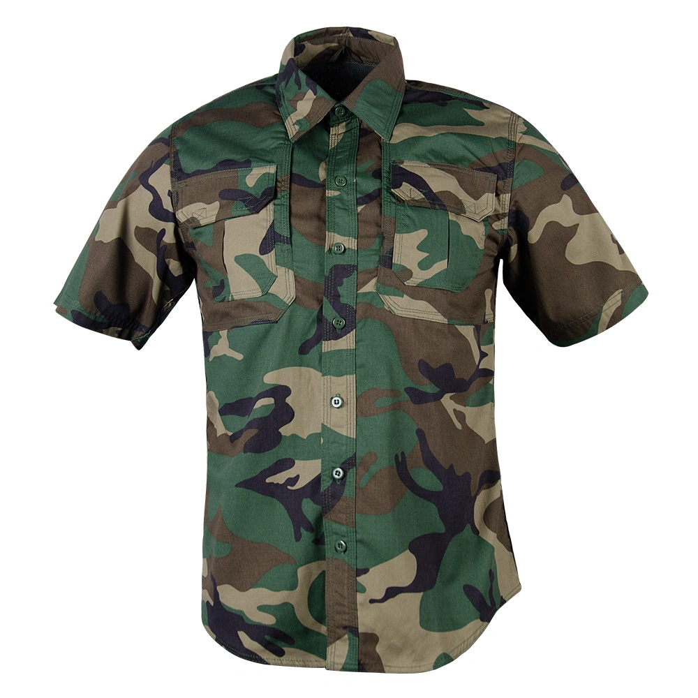 Combat Hunting Camouflage Clothing 511 Black Short Sleeve Shirt