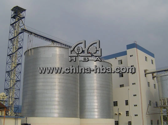 Silos تلقائي ذو سيلوس من الفولاذ المسطح ذي القاع المسطح 9500t