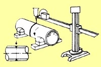 Manipulator Head Part and Weld Camera, Seam Tracker Boom and Column of Girth Seam MIG Mag Saw Welding for Chemical Machinery, Pressure Vessels, Shipbuilding