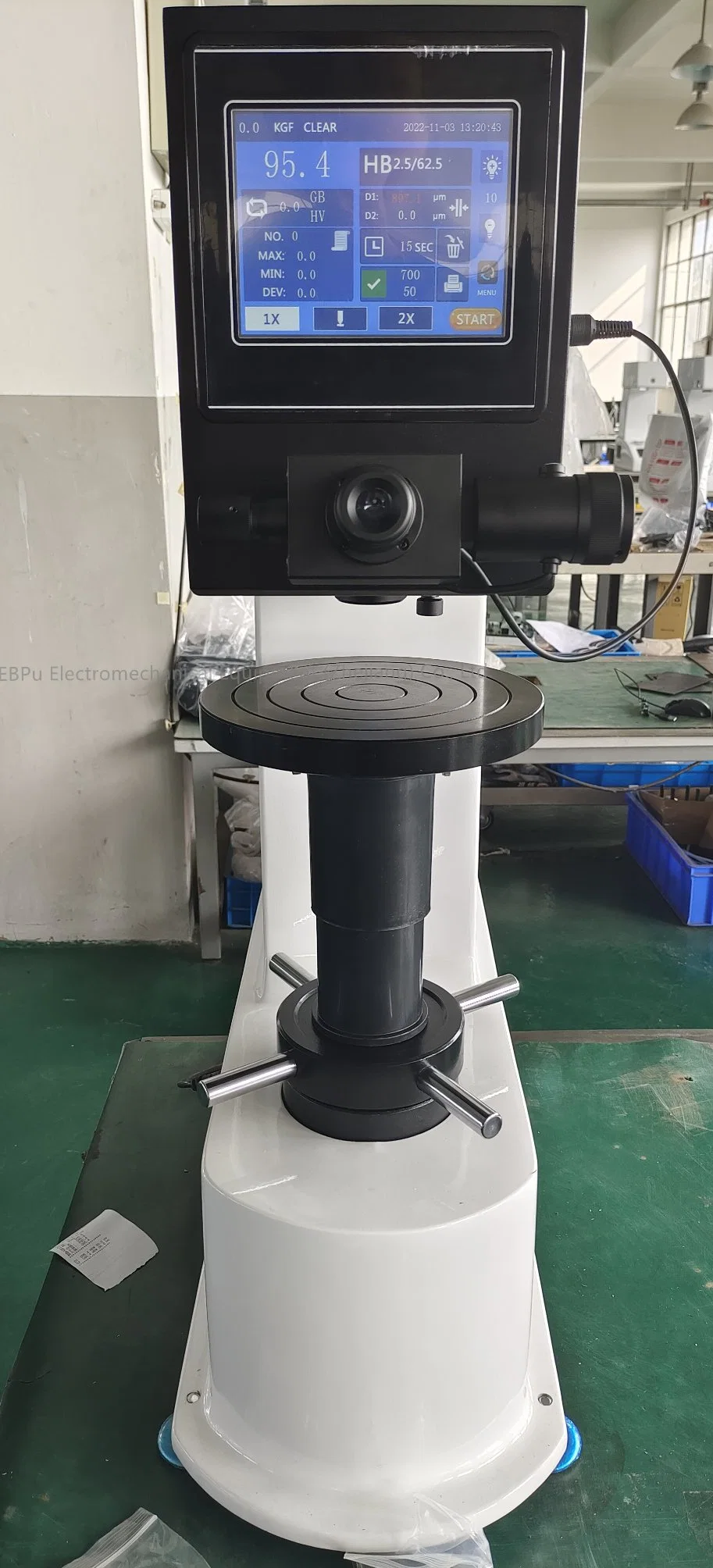 Digital Superficial Steel Hardness Tester with High Accuracy Load Cell