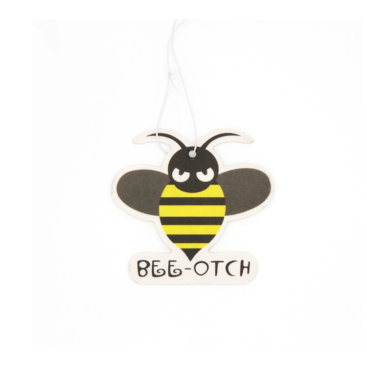 Cheap Promotional High quality/High cost performance  Custom Gift Paper Car Air Freshener Hanging