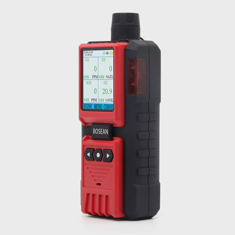 Pump Multi Gas Detector 4in1 Gas Analyzer So2 Carbon Monoxide Detector
