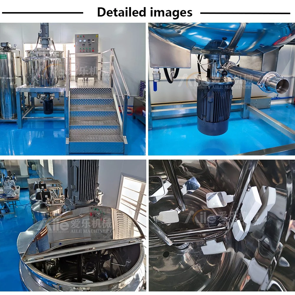 Preço de fábrica Sanitária de aço inoxidável de camada única bebida de sumo de máquina de mistura mistura alimentar tanque homogeneizador