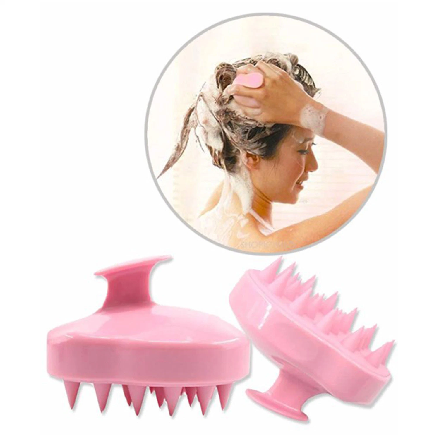 Bouteille vide de shampoing pour teinture capillaire avec pinceau applicateur pour distribuer la teinture capillaire de salon Outil de coiffure et de stylisme.