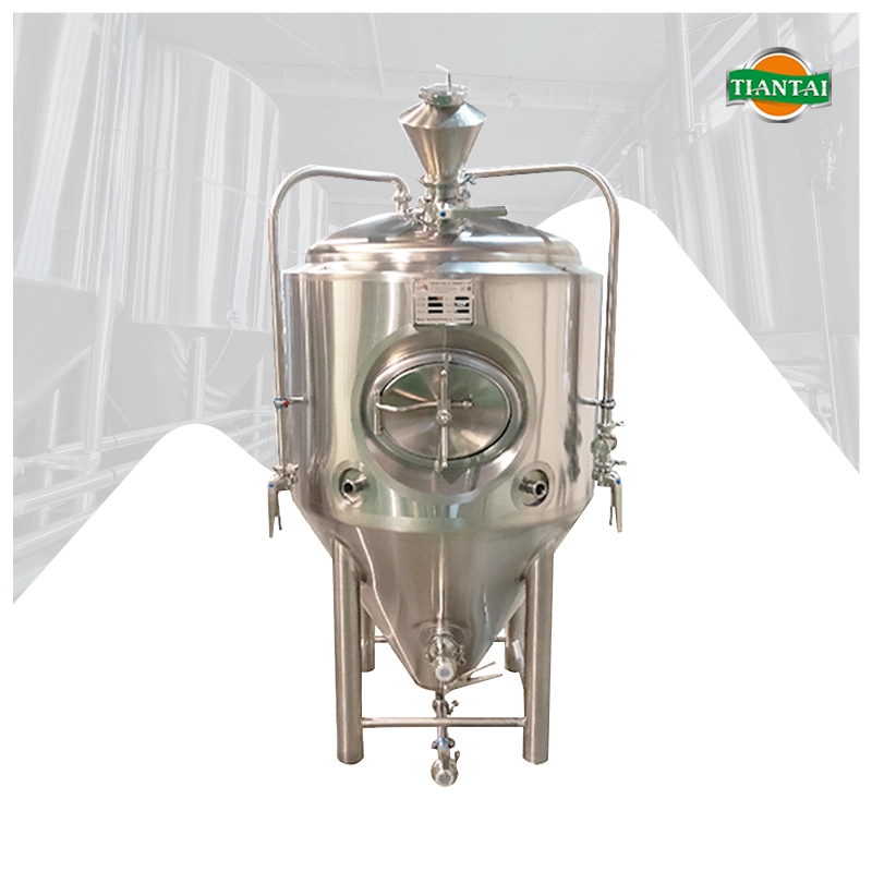 3500L Top Manway Side Manway Jackted Insulated Fermenter for Beer