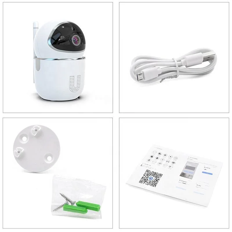 Tuya WiFi Smart Security IP Camera 1080P Pan-Tilt Baby Monitor Night Video Camera