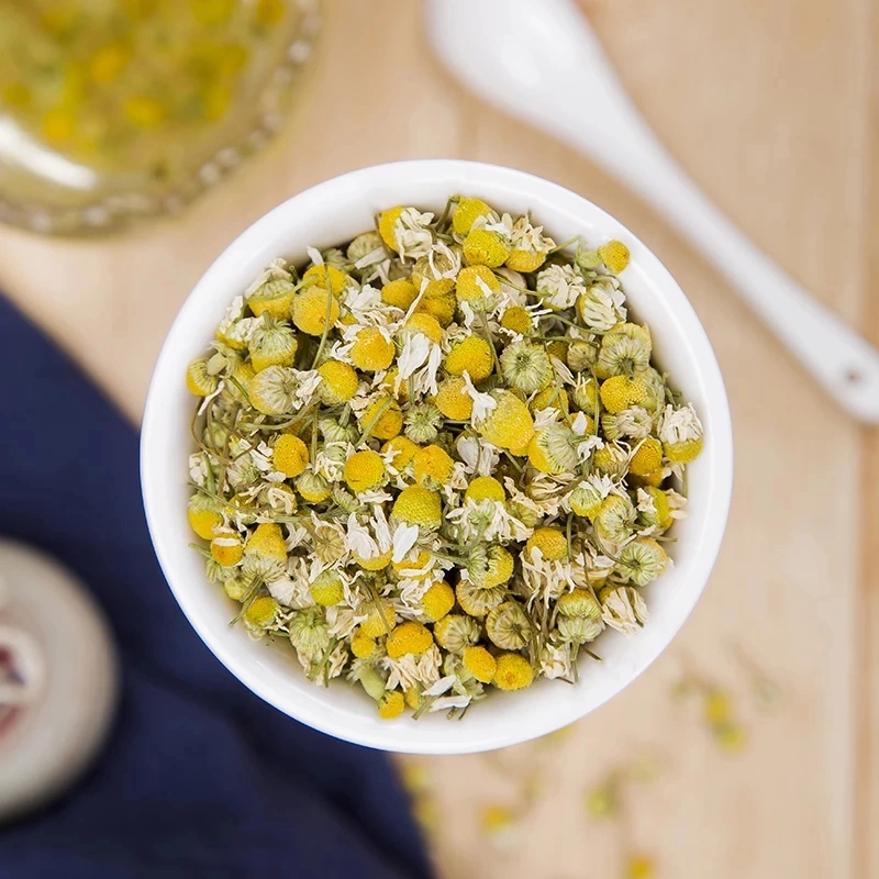 Herbes naturelles de haute qualité thé parfumé Matricaria Chamomilla Chamomile séché Thé de fleur