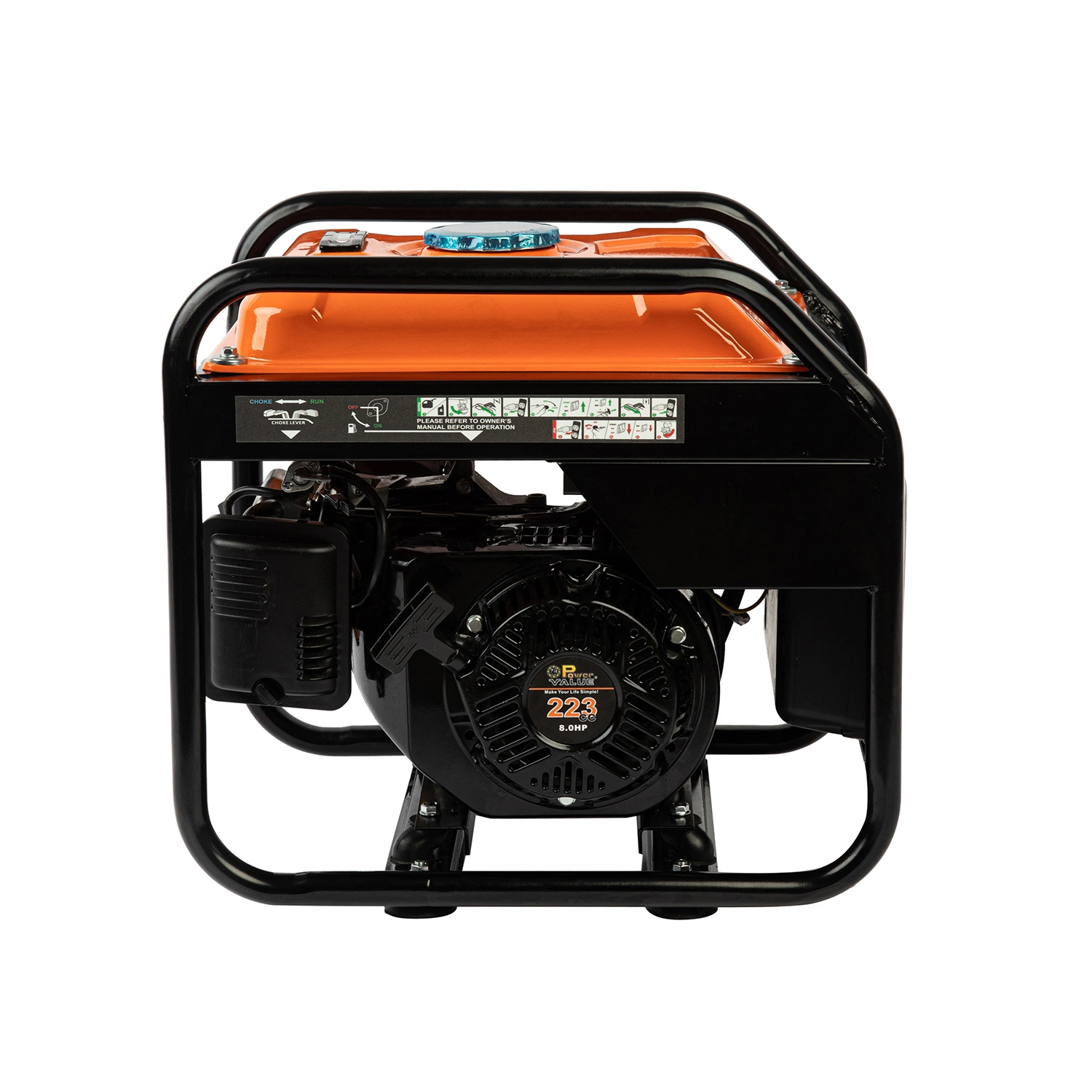 Factory Supper 220 Volt Gasoline Inverter Generator Recoil Start 3.5kw Gasoline Inverter Generator