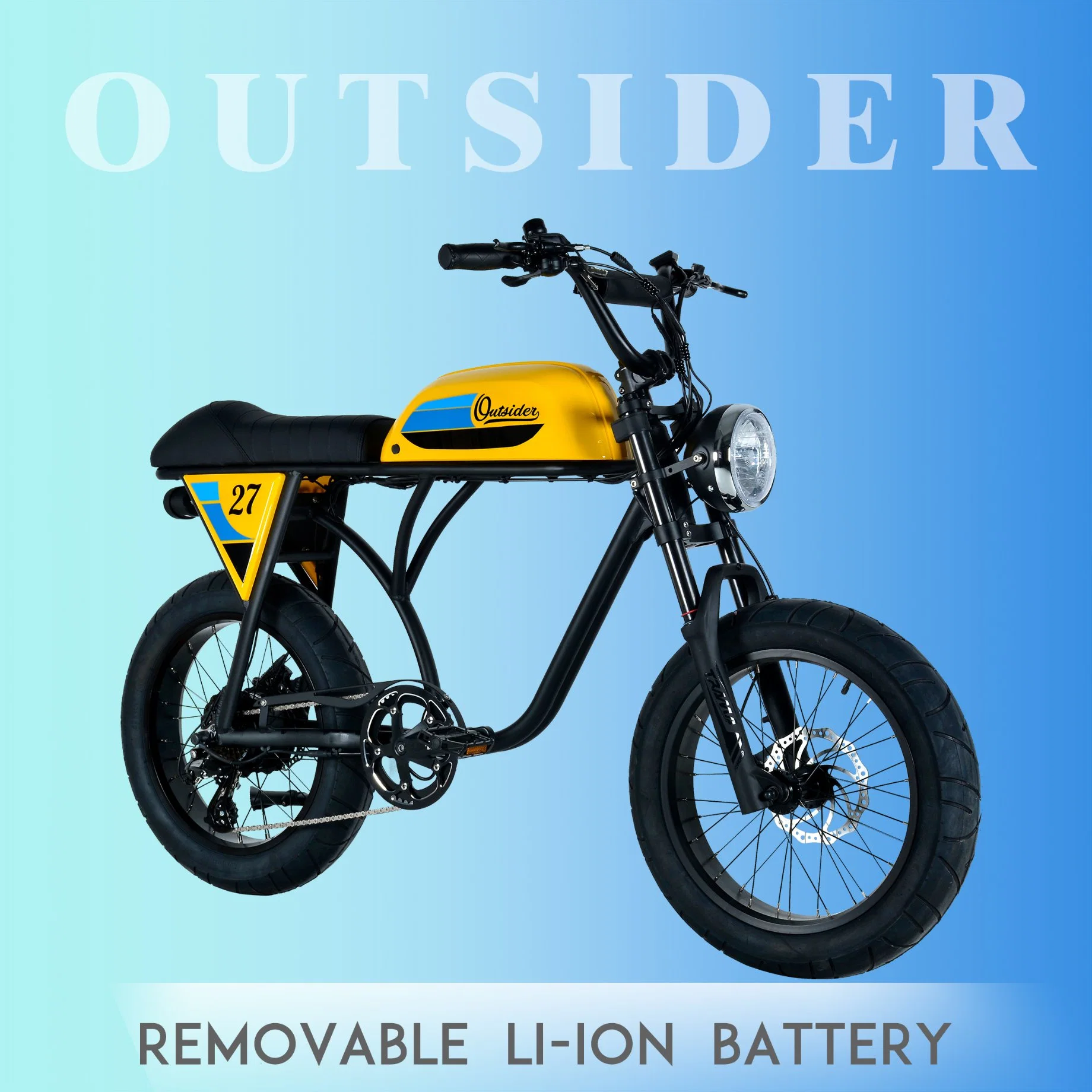 La Chine de haute qualité avec ce/CEE Ebike Electric Motorcycle avec 36 V batterie amovible au lithium-vélo électrique