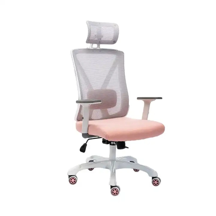 Chaise de levage avec dossier de haute qualité réglable à maille en Zane pivotante Chaise de bureau mobilier moderne