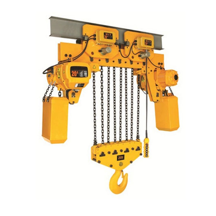 China Factory Electric Chain Hoist Double Speed Lifting