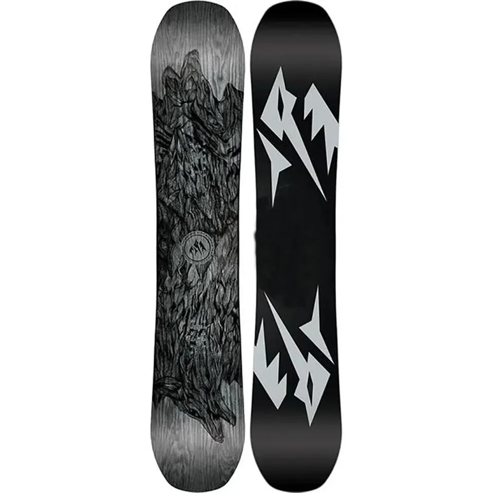 New Men's and Women's Snowboard Equipment Snowboard de fibra de carbono Junta redonda