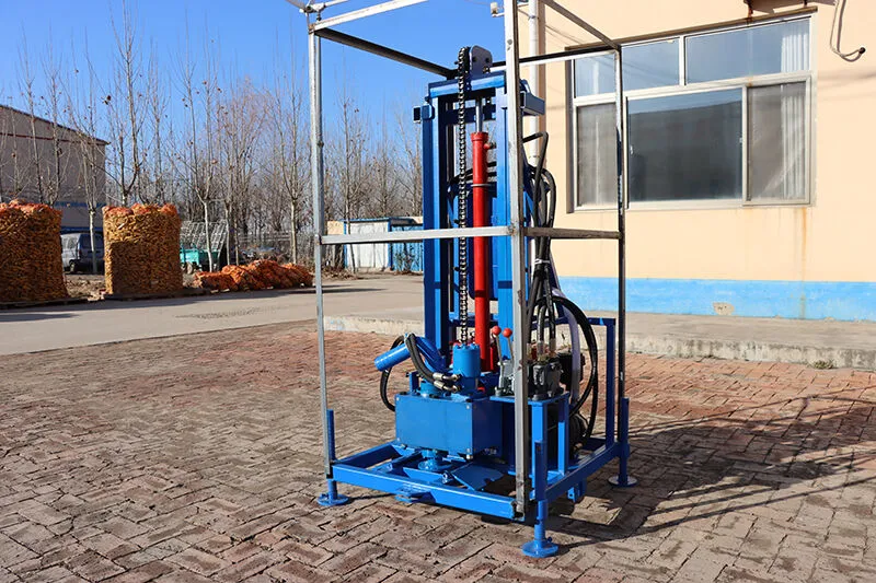 China Portable Small Rig Machine Shandong Zhongtan Mud Pump Well Drilling for Borehole