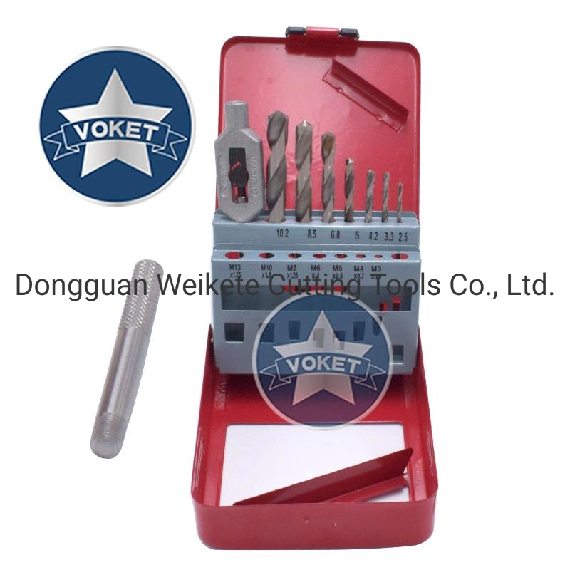 HSS Metric Hand Tap M3 M4 M5 M6 M8 M10 M12 Twist Drill 2.5 3.3 4.2 5 6.8 8.5 10.2 Wire Tap Wrench Screw Thread Taps and Drills