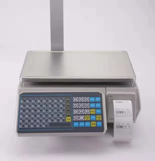 Price Computing Electronic Barcode Weighing Cash Register Scale