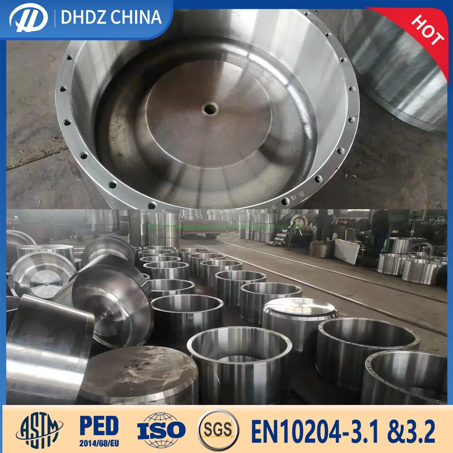 40cr Steel Forging Part Wheel Part for Super-Hard Materials Cubic Synthetic Diamond Press/ Hpht Diamond Making Machine