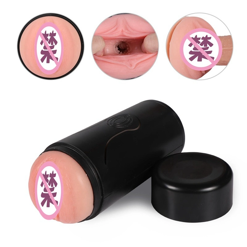 Male Masturbator Cup Vibrator Pocket Pussy Sex Toy for Man