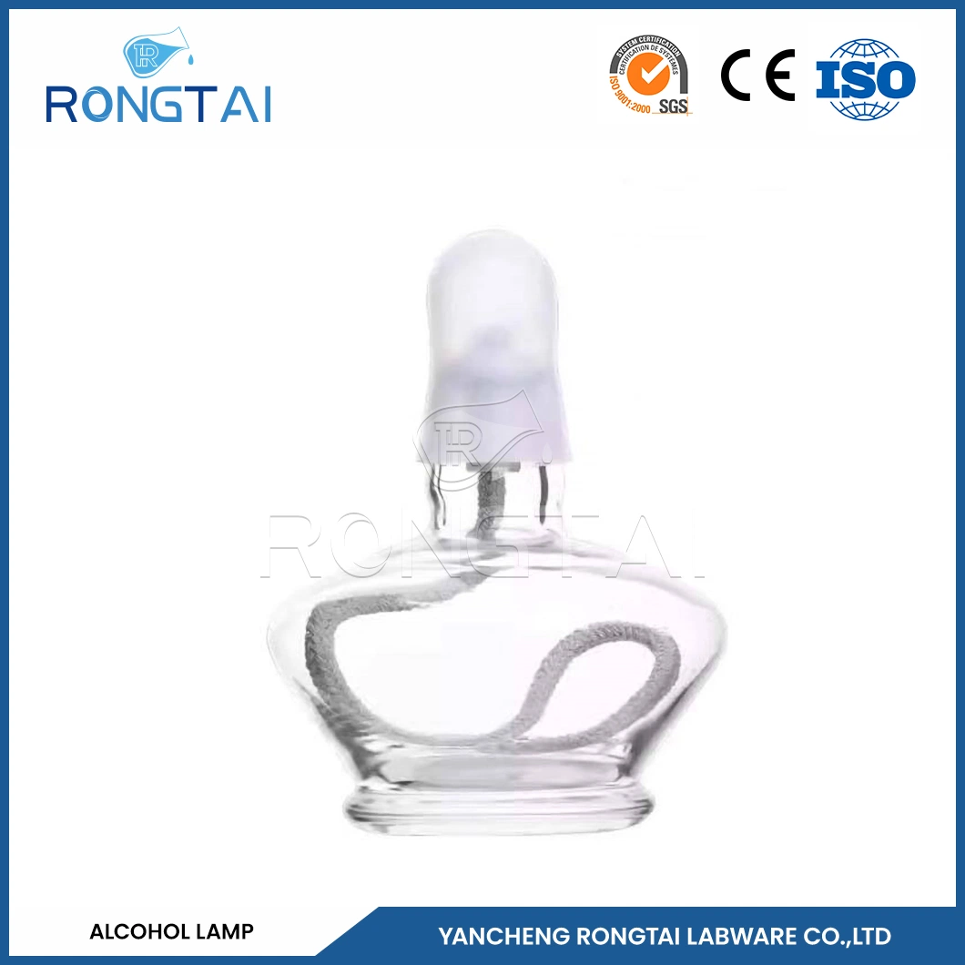 Rongtai Chemistry Lab material de vidro Atacadista Química Laboratório Equipamento China 150ml Equipamento de laboratório para lâmpadas de álcool