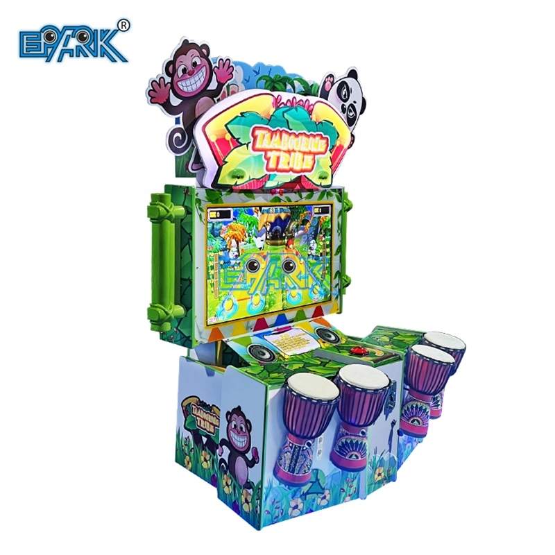 Tambourine Tribe Arcade Indoor Amusement Park Kids Drum Music Redemption Music Game Machine