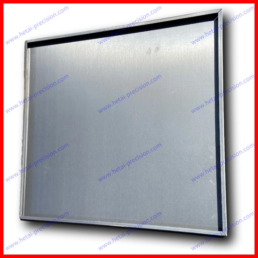 Professional Sheet Metal Fabrication, Metal Sheet Aluminum Cover Plate with Bending Service