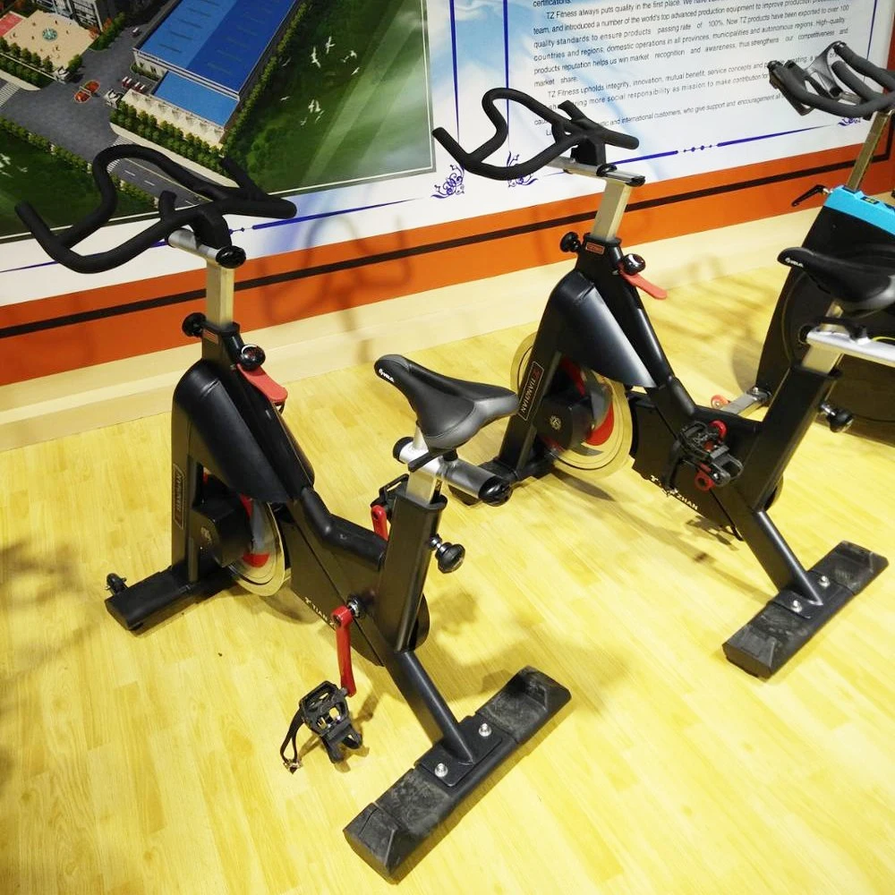 Kommerzielle Indoor Upright Sport Body Building Home Gym Spin Fahrrad Fitnessgeräte Stationärer Fahrradtrainer Air Magnetische Übung Spinning Bike