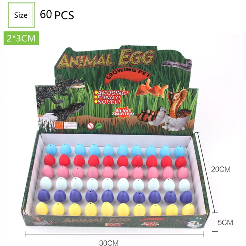 Cute Magic Hatching Growing Dinosaur Eggs Add Water Growing Dinosaur Novelty Gag Toys for Child Kids Educational Toys Gifts