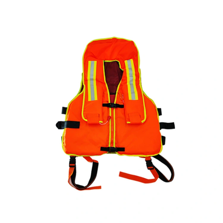 Fire Fighting Inflable EPE Foam Double Protecting Compound Complex Life Jacket