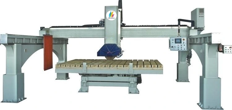 Counter Top Automatic CNC Granite Marble Engieering Stone Bridge Saw Machine