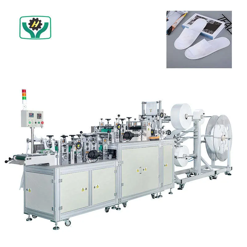 Full Automation Disposable Non Woven Slipper Making Machine